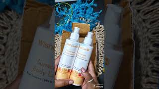 Wishcare body lotion with spf iammuchchi wishcare shorts bodylotion trending youtubeshorts [upl. by Horner]