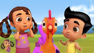 Kukdoo Koo Song कुकडू कू Kids Videos and Hindi Nursery Rhyme [upl. by Ycrad]