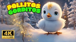 Pollitos GORDITOS en navidad  canciones infantiles arkoiris [upl. by Levenson]