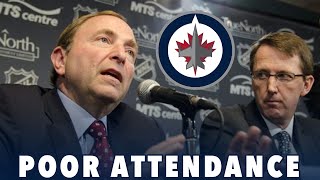 The Winnipeg Jets Attendance is Down BUT it is Fixable [upl. by Einittirb]