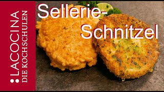 Perfekte Schnitzel vom Sellerie  schnell  lecker  vegetarisch  Rezept der La Cocina [upl. by Fai874]