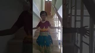 Ready for her School Diwali function October 2024 [upl. by Eicnarf]