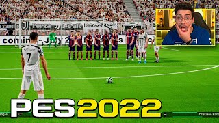 PES 2022  TESTANDO A BETA NO PLAYSTATION 5 O que eu achei [upl. by Hendren769]