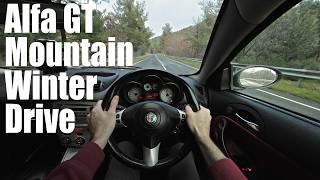 Winter Drive on the Alfa Romeo GT [upl. by Hayse]