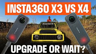 Insta360 X3 Vs Insta360 X4 Worth The Upgrade [upl. by Ecyor]