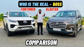 Toyota Fortuner vs Mg Gloster  All Detailed Comparison  Which is Best 🔥🔥 [upl. by Kcinnay]