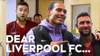 “A Truly Incredible Person”  Van Dijk Surprises a Red Who Saved a Fan’s Life  Dear Liverpool FC [upl. by Iroj]