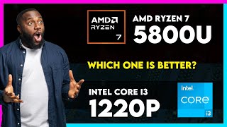 AMD Ryzen 7 5800U vs Intel Core i3 1220P Comparison [upl. by Eberle]