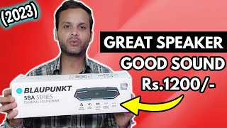 Blaupunkt SBA15 Gaming 16W Bluetooth Speaker  Unboxing amp Review Tech2boom [upl. by Anallise419]