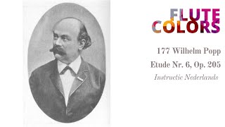 177 Wilhelm Popp  etude nr 6 Op 205  tutorial Nederlands [upl. by Vera]