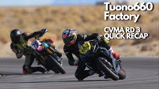 Tuono 660 Factory CVMA RD3 QUICK RECAP [upl. by Adnic]