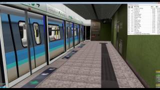 openbve AEL化 Ctrain in 荃灣線 [upl. by Domela]