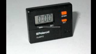 Polaroid Timer Quartz [upl. by Liamsi]