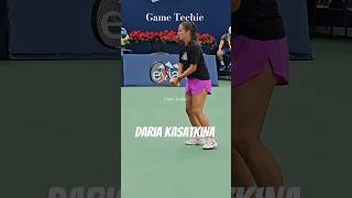 Daria Kasatkina tennis tennisplayer wta shorts russia russian whatthevlog [upl. by Goulder]