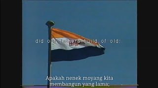 Die Stem Van Suid Afrika  National Anthem of South Africa from 19571994 TV Closedown Version [upl. by Hildegaard]