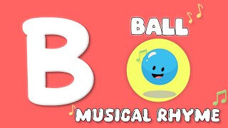 Letter B Song abcdefghijklmnopqrstuvwxyz alphabetsong alphabet phonicssong abcd kidslearning [upl. by Maurilia771]