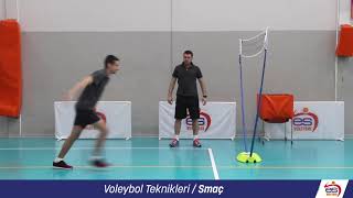 Voleybol Teknikleri  Smaç [upl. by Ssirk]