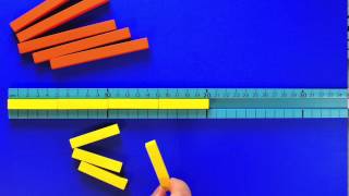 Extract from Exploring Numbers Through Cuisenaire Rods Step Counting with Cuisenaire Rods [upl. by Mak]