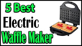 TOP 5 Best Electric Waffle Maker Review 2025  Aliexpress [upl. by Merrell]