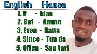 Koyon Turanci  10 English Words and Their Meaning in Hausa [upl. by Cusick63]