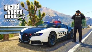 GTA 5 PC Mods  PLAY AS A COP MOD 6 GTA 5 Police BUGATTI LSPDFR Mod Gameplay GTA 5 Mod Gameplay [upl. by Allimrac857]