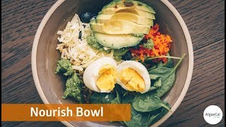 BoneBuilding Nourish Bowl  AlgaeCal Recipes [upl. by Kristin]