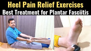 Heel Pain Exercises Plantar Fasciitis Heel Pain Treatment Plantar Fasciitis Recovery PART1 [upl. by Eemaj]