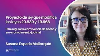 Susana Espada Mallorquín  Convivencia de hecho y su reconocimiento judicial [upl. by Riem362]