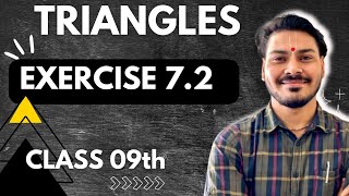 TRIANGLES  CLASS09 NCERT  EXERCISE72 Q03  SANDESH BHAIYA‼️ [upl. by Friedrick]