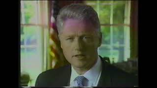 Bill Clinton wants to expand the death penalty and add 100000 cops to the streets [upl. by Elleinnod533]