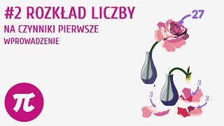 Rozkład liczby na czynniki pierwsze  wprowadzenie 2  Liczby pierwsze i złożone [upl. by Aciret]