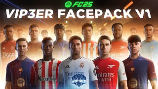 FacePack V1 AIO By ViP3eR For FC 25  Tutorial  TU4 [upl. by Aicnilav394]