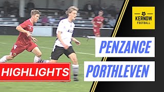 HIGHLIGHTS  Penzance v Porthleven [upl. by Haleemaj]