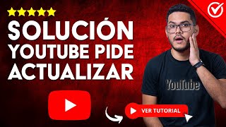 Cómo SOLUCIONAR YouTube CUANDO PIDE ACTUALIZAR pero ya está Actualizado  🤔​ Solución ⚠️​ [upl. by Oiliruam]