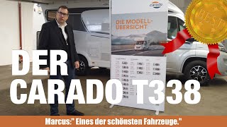 TOP PreisLeistung  der neue Carado T338 auf Fiat Ducato 8 Modell 2022 [upl. by Freeman]