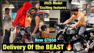 Finally New 2025 continental Gt650 delivery vlog🥳 [upl. by Ernaldus315]