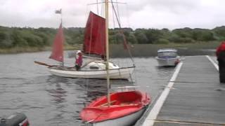 Irish Drascombes Sailing on Lough Allen  September 2013 [upl. by Adnac]