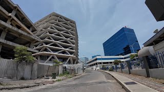 WALK Beautiful Airport City Accra Ghana 4K VIDEO accra walkingtour city [upl. by Eimile]