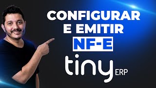 COMO EMITIR E CONFIGURAR NOTA FISCAL ELETRONICA NFE NO ERP TINY PARA EMPRESAS DO SIMPLES E MEI [upl. by Quiteria669]