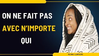 ON NE FAIT PAS AVEC NIMPORTE QUI choisis spiritualité [upl. by Roobbie]