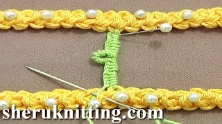 Buttonhole Stitch BarBridge with Twisted Picot Tutorial 50 Part 5 of 9 Needle Craft [upl. by Wilmott]