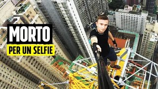 Lacrobata Remi Lucidi muore precipitando da grattacielo era salito al 68esimo piano per un selfie [upl. by Ahsirtal]