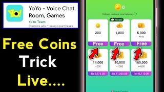 YoYo App Free Coins  YoYo App K Coins Free Ma Increase Kaise Kare [upl. by Tor]