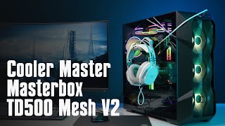 Cooler Master TD500 Mesh V2 White Ultimate PC Upgrade shorts [upl. by Lisle522]