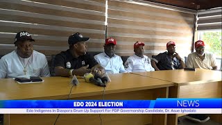 Edo Indigenes In Diaspora Drum Up Support For PDP Governorship Candidate Dr Asue Ighodalo [upl. by Joappa]