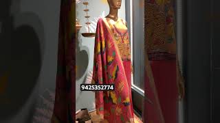 modaal silkfabric and pure Kalamkari duppatta [upl. by Aneliram871]