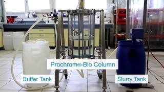 Elemental packing  Prochrom®Bio chromatography column [upl. by Salocin]