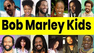 BOB MARLEYS Children 2024  what are they doing now   how many kids did BOB MARLEY really have [upl. by Pich]