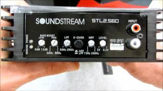 A Look At The Soundstream Stealth Series Amps [upl. by Leesen]