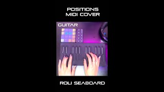 ROLI 씨보드로 아리아나 그란데 노래 커버하기 세이보드 seaboard 루프스테이션 [upl. by Homerus]